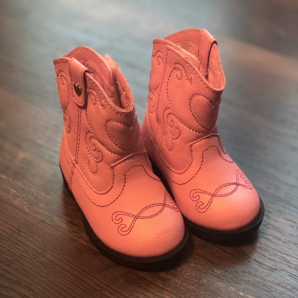 Toddler 2 - Pink Cowgirl Boots